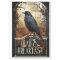 Spooky Raven Vintage Decoupage