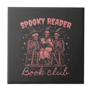 Spooky Reader Book Club D Red Tile