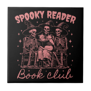 Spooky Reader Book Club D Red Tile