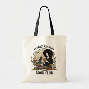 Spooky Readers Book Club Tote Bag 