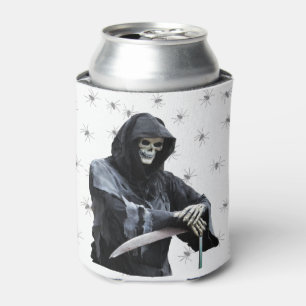 Spooky Reaper & Scythe Can Cooler