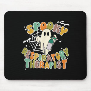 Spooky Respiratory Therapy Rt Ghost Halloween Crt Mouse Mat