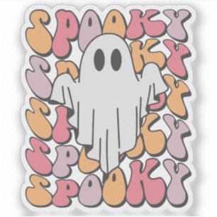 Spooky Retro Ghost