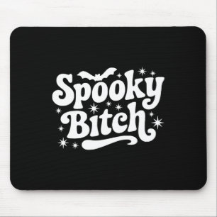 Spooky Retro Halloween Witch Quote Saying Ts Gift Mouse Mat
