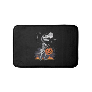 Spooky Saurus Halloween Dinosaur Bath Mat