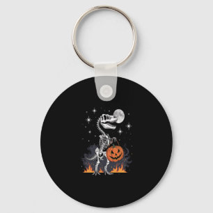 Spooky Saurus Halloween Dinosaur Key Ring