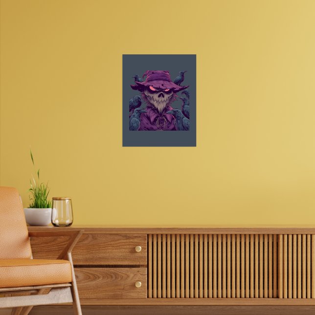 Spooky Scarecrow Comic Poster (Living Room 2)