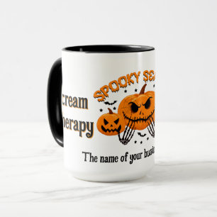 Spooky Scream Therapy Welcome Here Mug