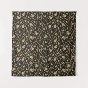 Spooky Seamless Pattern A (Style: 2) Tapestry