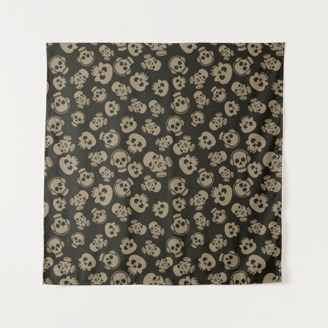 Spooky Seamless Pattern E (Style: 3) Tapestry (Front)