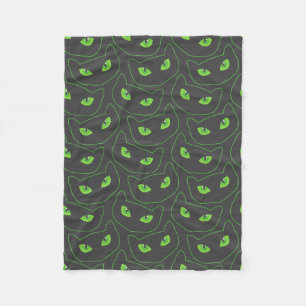 Spooky Seamless Pattern F (Style: 2) Fleece Blanket