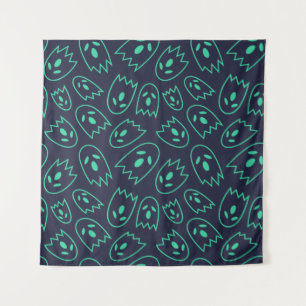 Spooky Seamless Pattern H (Style: 1) Tapestry