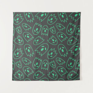 Spooky Seamless Pattern H (Style: 2) Tapestry