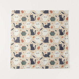 Spooky Seamless Pattern I (Style: 1) Tapestry