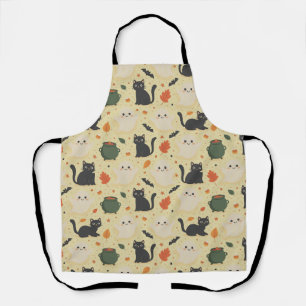 Spooky Seamless Pattern I (Style: 2) Apron