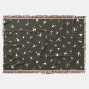 Spooky Seamless Pattern L (Style: 2) Throw Blanket