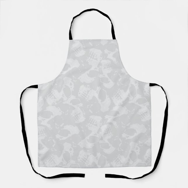 Spooky Seamless Pattern M (Style: 2) Apron (Front)
