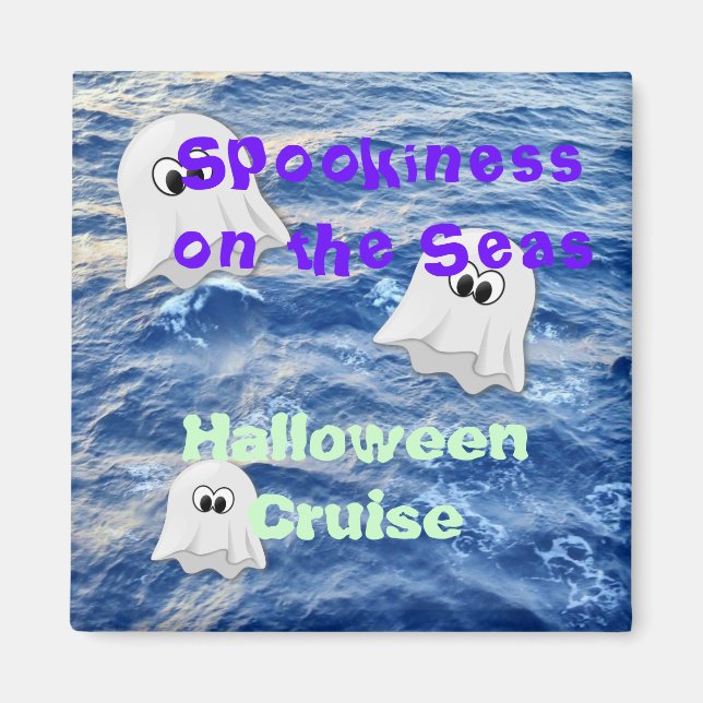 Spooky Seas Magnet (Front)