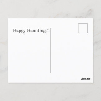 Spooky Season 2022 Happy Hauntings Postcard