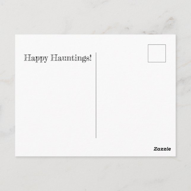 Spooky Season 2022 Happy Hauntings Postcard (Back)