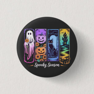 Spooky Season 4 panel 3 Cm Round Badge