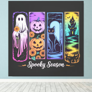 Spooky Season 4 panel Canvas Print