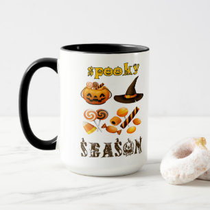 spooky season  Artwork thumbnail, Happy Halloween  Mug