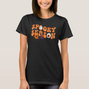 Spooky Season  Boo Crew Costume Happy Halloween T-Shirt