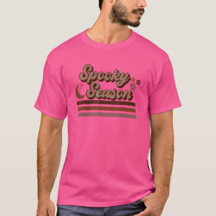 Spooky Season Boo Crew Pumkin Season Boo Horror Ha T-Shirt