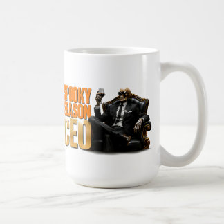 💼 Spooky Season CEO Funny Halloween Boss Quote 🎃 Coffee Mug