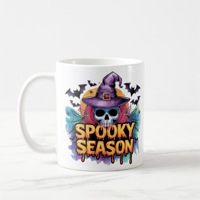 Spooky season coffee mug (Left)