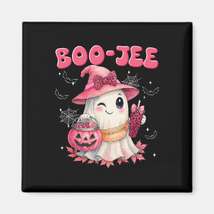 Spooky Season Cute Boo Jee Boujee Halloween Costum Magnet