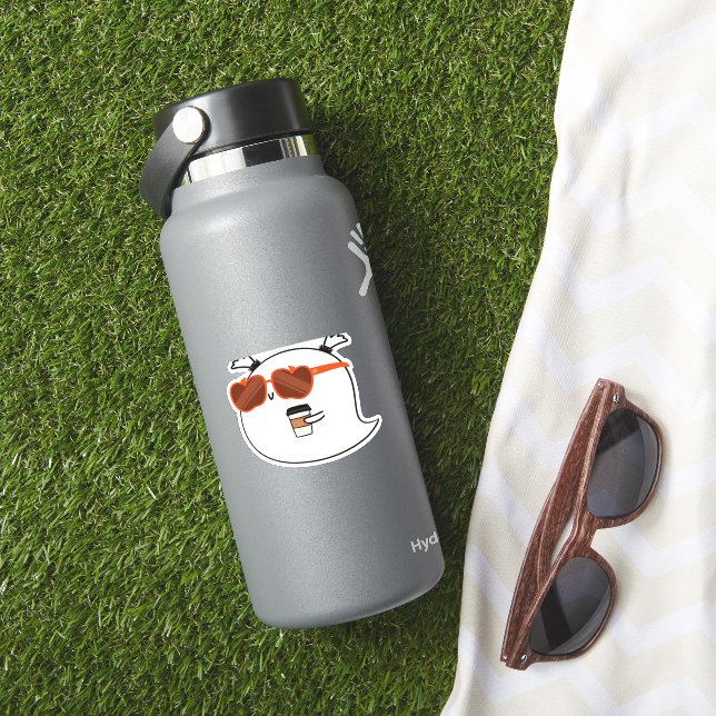 Spooky Season Cute Ghost Classic T-Shirt (HydroFlask Insitu)