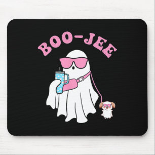 Spooky Season Cute Ghost Halloween Costume Boujee Mouse Mat