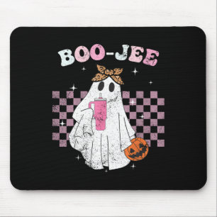 Spooky Season Cute Ghost Halloween Costume Boujee Mouse Mat