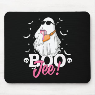 Spooky Season Cute Ghost Halloween Costume Boujee Mouse Mat