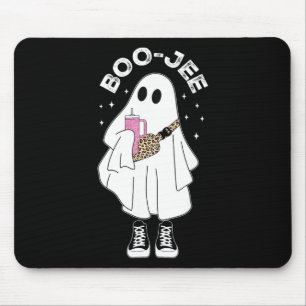 Spooky Season Cute Ghost Halloween Costume Boujee  Mouse Mat