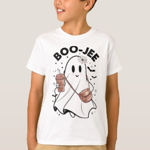 Spooky Season Cute Ghost Halloween Costume Boujee T-Shirt