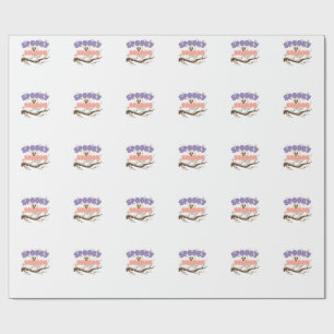 Spooky Season  Cute Ghost Halloween Wrapping Paper