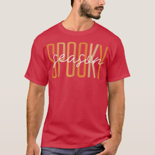 Spooky Season Fall Halloween Thanksgiving Costume T-Shirt