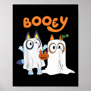Spooky Season Funny Ghost Booey Halloween For Men Poster