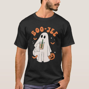 Spooky Season Funny Ghost Halloween Costume Boujee T-Shirt