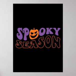 Spooky Season - Funny Halloween Poster