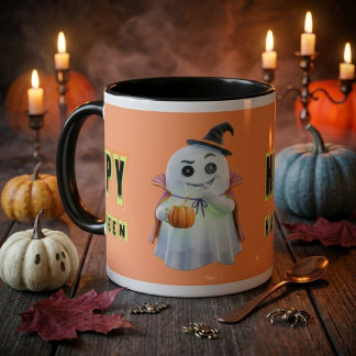 Spooky Season Ghost Halloween Coffee Mug