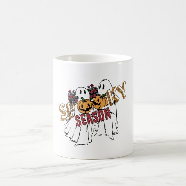 SPOOKY SEASON GHOSTS HALLOWEEN 2026 COFFEE MUG (Center)
