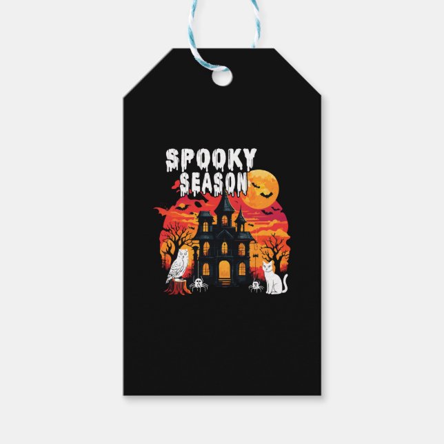 Spooky Season Halloween (2) Gift Tags (Front)