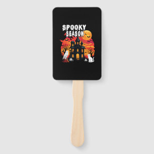 Spooky Season Halloween (2) Hand Fan