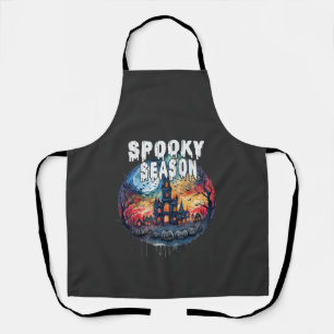Spooky Season Halloween Apron