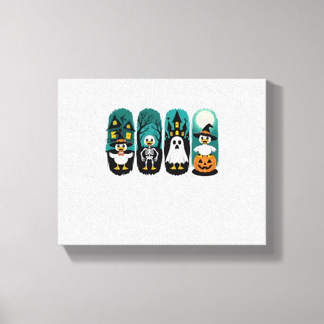 Spooky Season Halloween Canvas Print (Front)