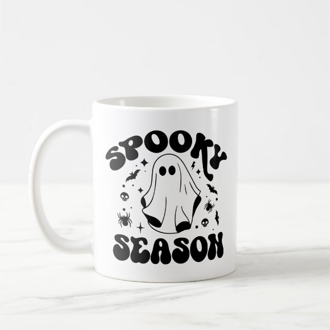 Spooky Season Halloween Coffee Mug (Left)
